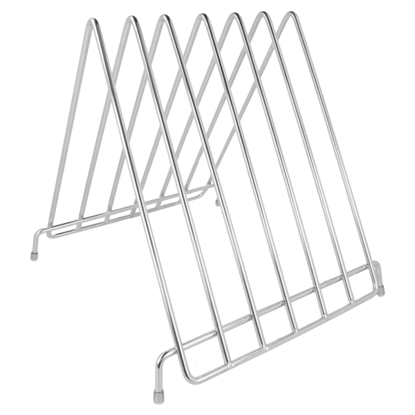 Garcia De Pou RACK PARA 6 TABLAS DE CORTAR 27 9x30 5x27 7 CM PLATEADO INOX (1 UNID.)