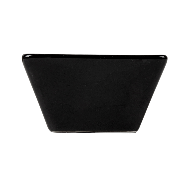 Garcia De Pou RAMEQUINES 'AKALA' 60 ML 6 4x6 4x3 5 CM NEGRO PORCELANA (12 UNID.)