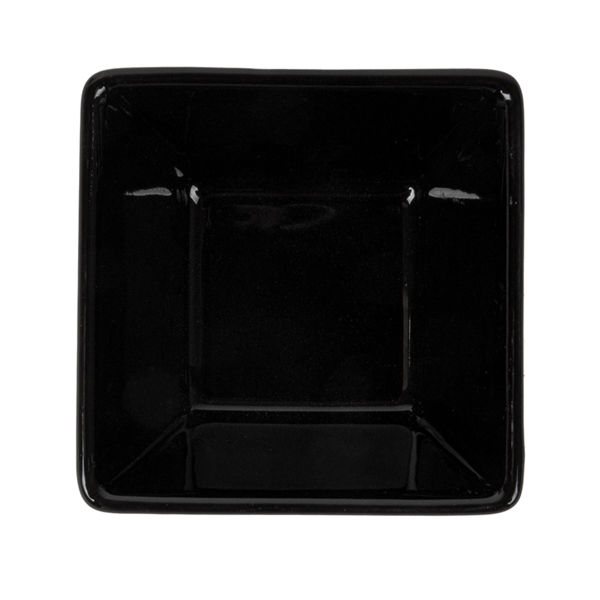 Garcia De Pou RAMEQUINES 'AKALA' 60 ML 6 4x6 4x3 5 CM NEGRO PORCELANA (12 UNID.)
