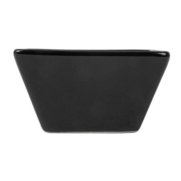 Garcia De Pou RAMEQUINES 'AKALA' 90 ML 7 3x7 3x4 1 CM NEGRO PORCELANA (12 UNID.)