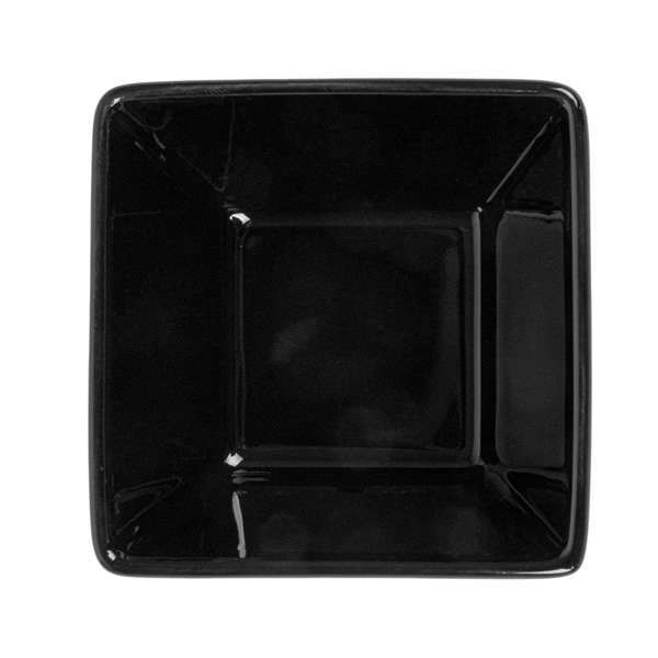 Garcia De Pou RAMEQUINES 'AKALA' 90 ML 7 3x7 3x4 1 CM NEGRO PORCELANA (12 UNID.)