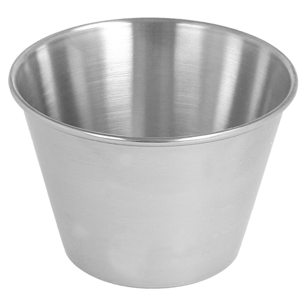 Garcia de pou RAMEQUINES 'ARTINOX' 120 ML Ø 7 5x5 CM PLATEADO INOX (12 UNID.)