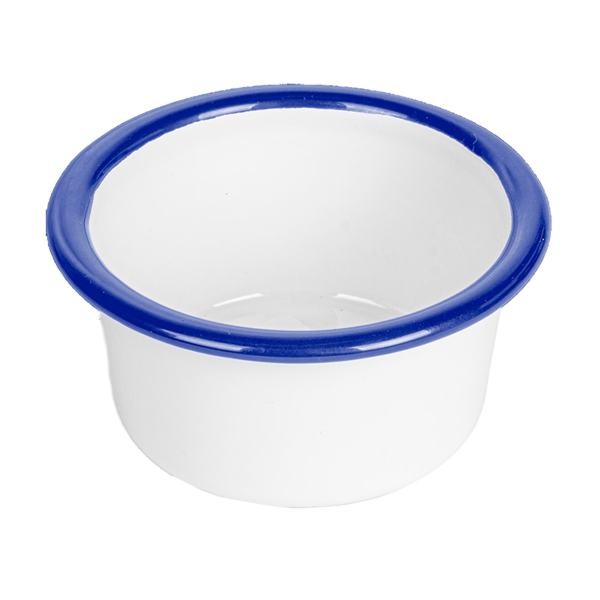 Garcia de pou RAMEQUINES 'ENAMELWARE' 60 ML Ø 7x3 5 CM BLANCO ACERO ESMALTADO (12 UNID.)