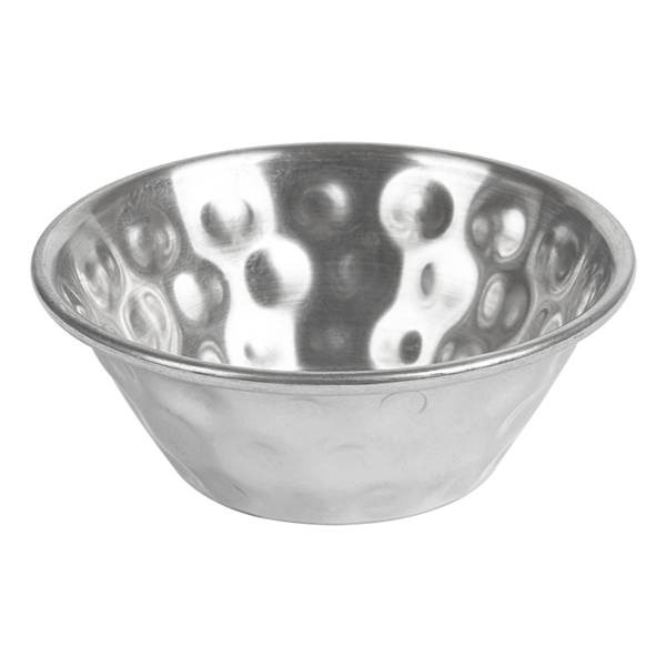 Garcia De Pou RAMEQUINES MARTILLEADOS 'ARTINOX' 45 ML Ø 6 4x2 5 CM PLATEADO INOX (12 UNID.)