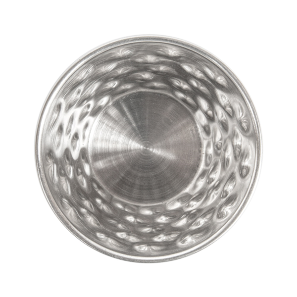 Garcia De Pou RAMEQUINES MARTILLEADOS 'ARTINOX' 75 ML Ø 6x4 4 CM PLATEADO INOX (12 UNID.)