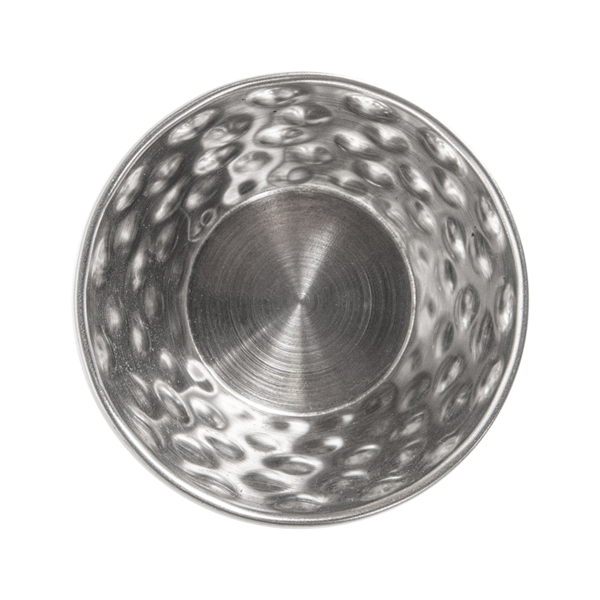 Garcia De Pou RAMEQUINES MARTILLEADOS 'ARTINOX' 90 ML Ø 7x4 CM PLATEADO INOX (12 UNID.)