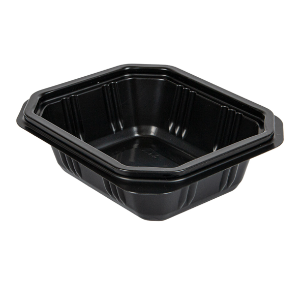 Garcia de pou RECIPIENTE 250 ML 13 9x11 8x4 CM NEGRO PP (1200 UNID.)