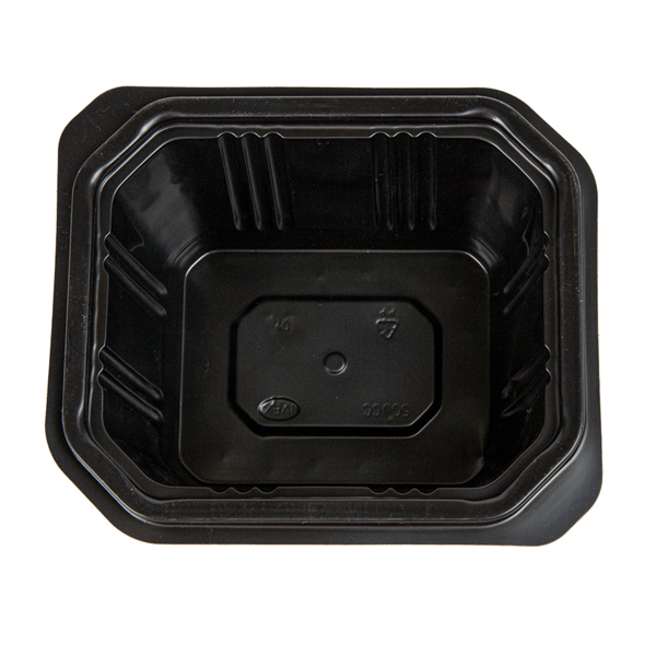 Garcia De Pou RECIPIENTE 500 ML 13 9x11 8x7 CM NEGRO PP (1200 UNID.)
