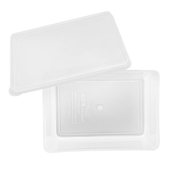 Garcia De Pou RECIPIENTE ALIMENTOS + TAPA INCORPORADA 1000 ML 18x12 8x6 5 CM BLANCO PP (1 UNID.)