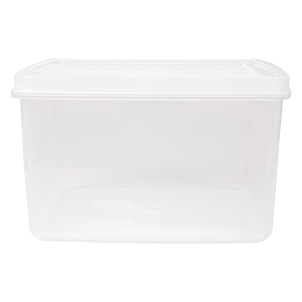 Garcia De Pou RECIPIENTE ALIMENTOS + TAPA INCORPORADA 2500 ML 18 5x18 5x11 CM BLANCO PP (1 UNID.)