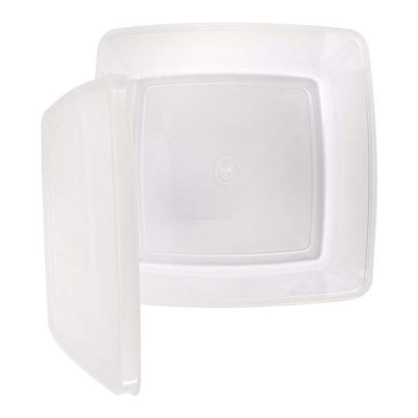 Garcia De Pou RECIPIENTE ALIMENTOS + TAPA INCORPORADA 2500 ML 18 5x18 5x11 CM BLANCO PP (1 UNID.)
