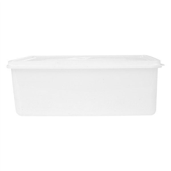 Garcia De Pou RECIPIENTE ALIMENTOS + TAPA INCORPORADA 3150 ML 26x18x10 CM BLANCO PP (1 UNID.)