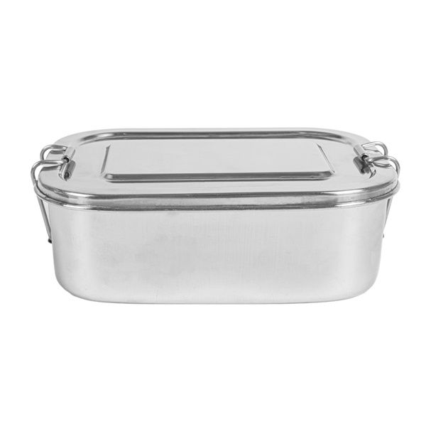 Garcia De Pou RECIPIENTE CON TAPA 'ARTINOX' 1300 ML 18x13x5 CM PLATEADO INOX (12 UNID.)