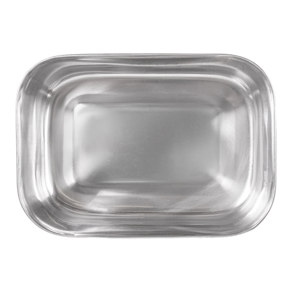 Garcia De Pou RECIPIENTE CON TAPA 'ARTINOX' 1300 ML 18x13x6 CM PLATEADO INOX + LDPE (12 UNID.)