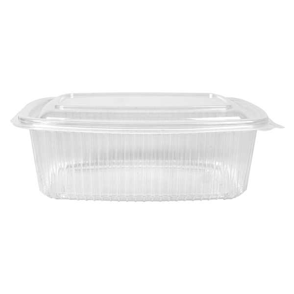 Garcia De Pou RECIPIENTE CON TAPA BISAGRA 1000 ML 18 7x14 4x6 4 CM TRANSPARENTE PP (400 UNID.)