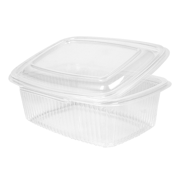 Garcia De Pou RECIPIENTE CON TAPA BISAGRA 1000 ML 18 7x14 4x6 4 CM TRANSPARENTE PP (400 UNID.)
