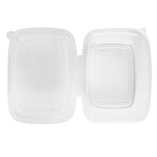 Garcia De Pou RECIPIENTE CON TAPA BISAGRA 1000 ML 18 7x14 4x6 4 CM TRANSPARENTE PP (400 UNID.)