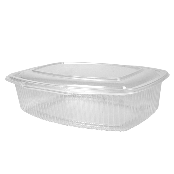 Garcia De Pou RECIPIENTE CON TAPA BISAGRA 1500 ML 23 3x17 8x6 3 CM TRANSPARENTE PP (200 UNID.)