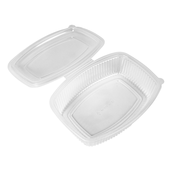 Garcia De Pou RECIPIENTE CON TAPA BISAGRA 1500 ML 23 3x17 8x6 3 CM TRANSPARENTE PP (200 UNID.)