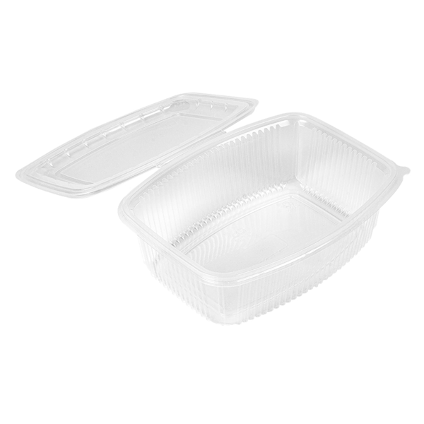 Garcia De Pou RECIPIENTE CON TAPA BISAGRA 2000 ML 23 3x17 8x7 9 CM TRANSPARENTE PP (200 UNID.)