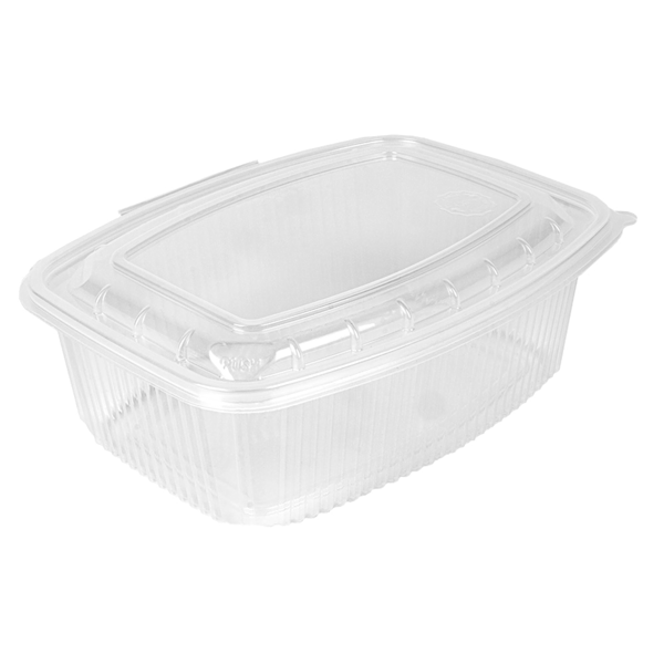 Garcia de pou RECIPIENTE CON TAPA BISAGRA 2000 ML 23 3x17 8x7 9 CM TRANSPARENTE PP (200 UNID.)