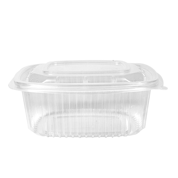 Garcia De Pou RECIPIENTE CON TAPA BISAGRA 500 ML 14 3x12 6x5 5 CM TRANSPARENTE PP (300 UNID.)