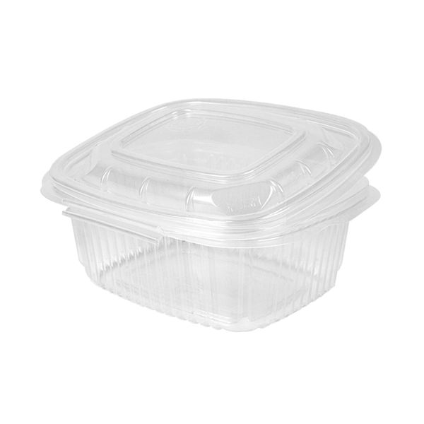 Garcia De Pou RECIPIENTE CON TAPA BISAGRA 500 ML 14 3x12 6x5 5 CM TRANSPARENTE PP (300 UNID.)