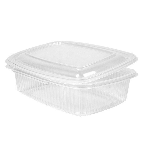 Garcia De Pou RECIPIENTE CON TAPA BISAGRA 750 ML 18 7x14 4x5 2 CM TRANSPARENTE PP (400 UNID.)