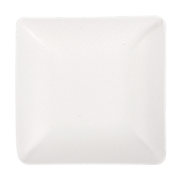 Garcia De Pou RECIPIENTE CUADRADO 'BIONIC' 6 5x6 5x1 2 CM BLANCO BAGAZO (1000 UNID.)