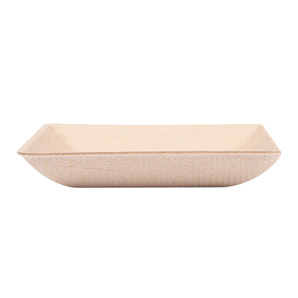 Garcia De Pou RECIPIENTE CUADRADO 'BIONIC' 6 5x6 5x1 2 CM NATURAL BAGAZO (1000 UNID.)