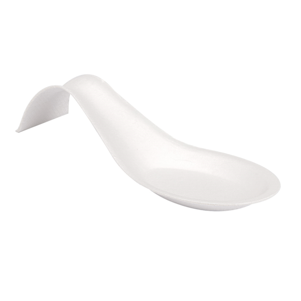 Garcia de pou RECIPIENTE CUCHARA 'BIONIC' 10 1x2 7x2 6 CM BLANCO BAGAZO (1000 UNID.)