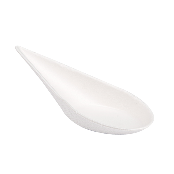 Garcia de pou RECIPIENTE CUCHARA GOTA 'BIONIC' 10 5x3 6x2 7 CM BLANCO BAGAZO (1000 UNID.)