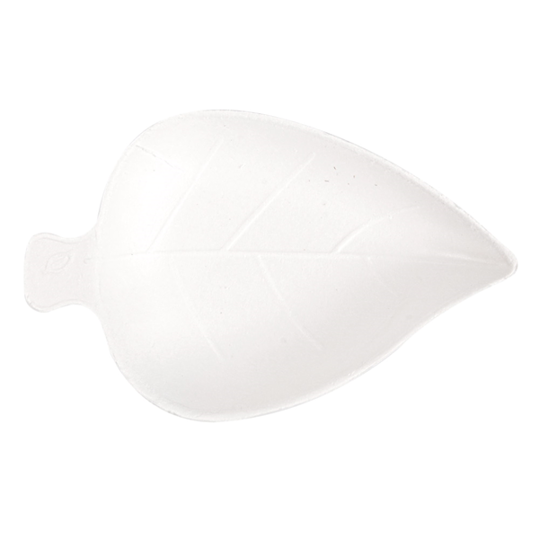 Garcia De Pou RECIPIENTE HOJA 'BIONIC' 9x6x1 2 CM BLANCO BAGAZO (1000 UNID.)