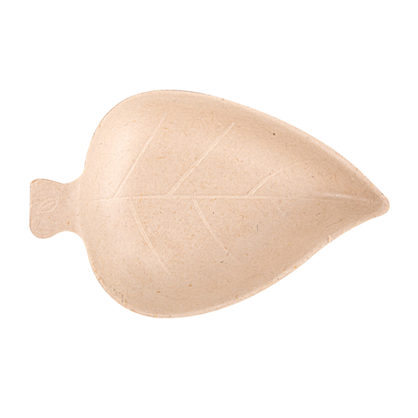 Garcia De Pou RECIPIENTE HOJA 'BIONIC' 9x6x1 2 CM NATURAL BAGAZO (1000 UNID.)