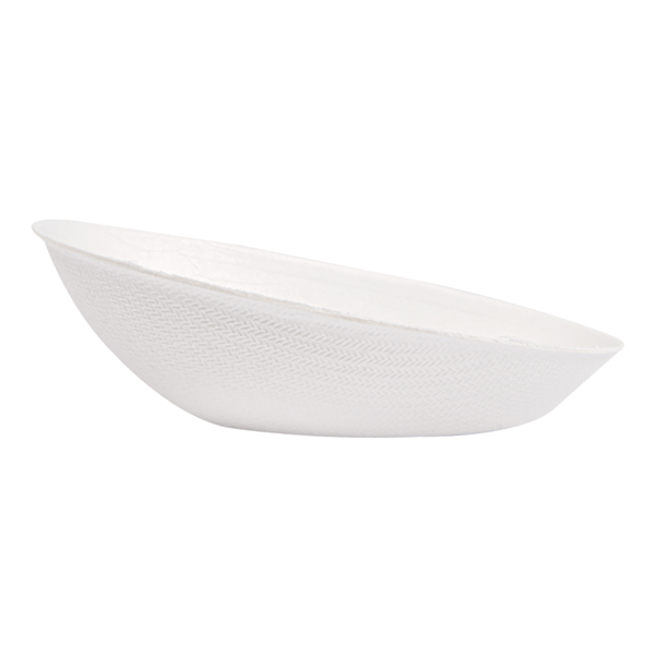 Garcia De Pou RECIPIENTE OVAL 'BIONIC' 8x4 8x2 7 CM BLANCO BAGAZO (1000 UNID.)