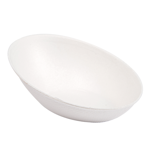 Garcia de pou RECIPIENTE OVAL 'BIONIC' 8x4 8x2 7 CM BLANCO BAGAZO (1000 UNID.)