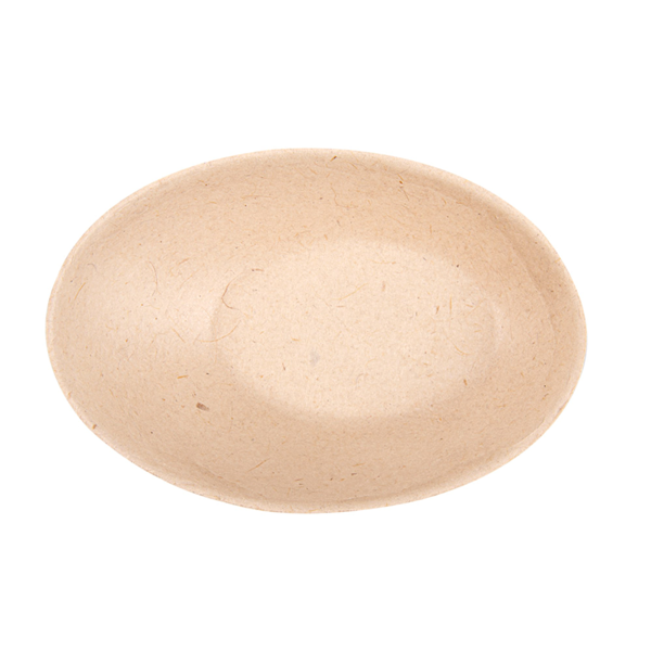 Garcia De Pou RECIPIENTE OVAL 'BIONIC' 8x4 8x2 7 CM NATURAL BAGAZO (1000 UNID.)