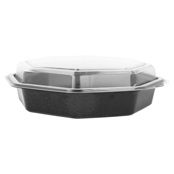 Garcia De Pou RECIPIENTES 680 ML 19x19x5 CM NEGRO PS (300 UNID.)