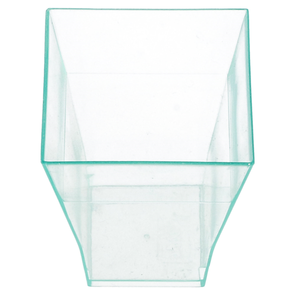 Garcia De Pou RECIPIENTES APERITIVOS REUTILIZABLES 'BOUQUET' 4 5x4 5x5 5 CM VERDE AGUA PS (576 UNID.)