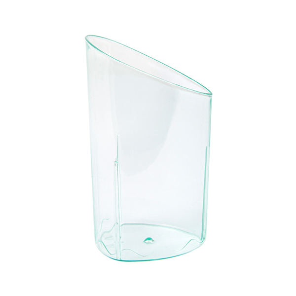 Garcia De Pou RECIPIENTES APERITIVOS REUTILIZABLES "CILINDRO" 4 7x4 7x8 1 CM VERDE AGUA PS (600 UNID.)