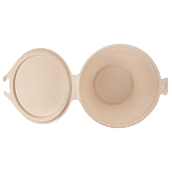 Garcia De Pou RECIPIENTES CON TAPAS BISAGRA 'BIONIC' 1300 ML 20x13 5x8 CM NATURAL BAGAZO (300 UNID.)