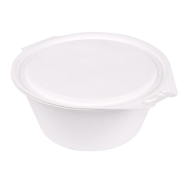 Garcia De Pou RECIPIENTES CON TAPAS BISAGRA 'BIONIC' 1300 ML 20x13 5x8 CM BLANCO BAGAZO (300 UNID.)