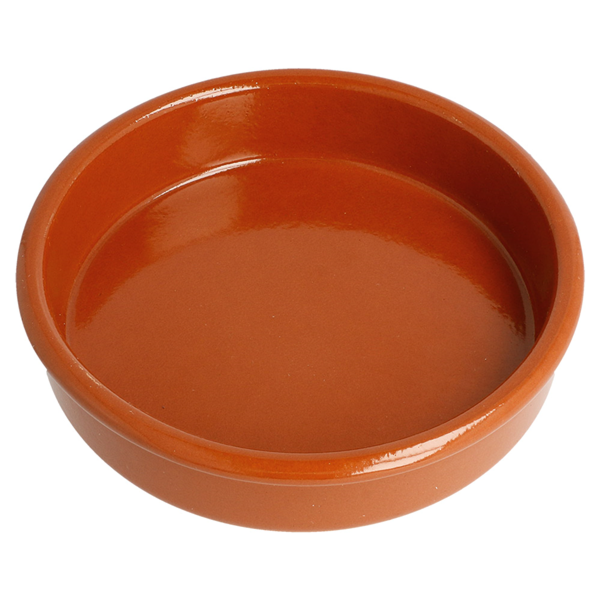 Garcia De Pou RECIPIENTES DE LOZA PARA CREMA CATALANA 220 ML Ø 12x2 6 CM MARRÓN ROJIZO CERÁMICA (44 UNID.)