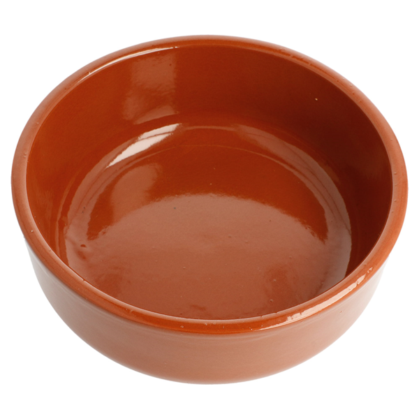 Garcia De Pou RECIPIENTES DE LOZA PARA ENSALADA 812 ML Ø 17 1x5 38 CM MARRÓN ROJIZO CERÁMICA (8 UNID.)