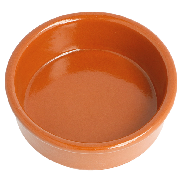 Garcia De Pou RECIPIENTES DE LOZA PARA TAPAS 100 ML Ø 8 95x2 9 CM MARRÓN ROJIZO CERÁMICA (42 UNID.)