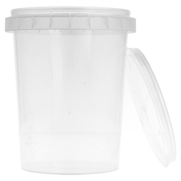 Garcia De Pou RECIPIENTES INVIOLABLES + TAPAS 520 ML Ø 9 5x11 7 CM TRANSPARENTE PP (400 UNID.)