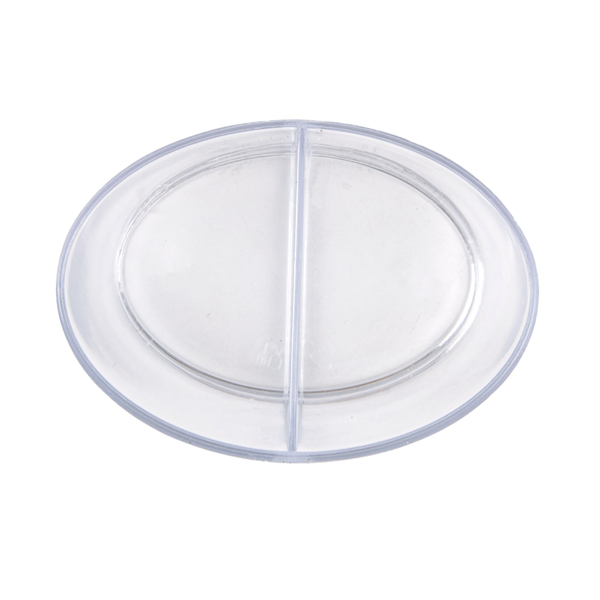 Garcia De Pou RECIPIENTES INYECTADOS REUTILIZABLES "ELIPSES" 2x60 ML 6 5x4 5x6 5 CM TRANSPARENTE PS (300 UNID.)