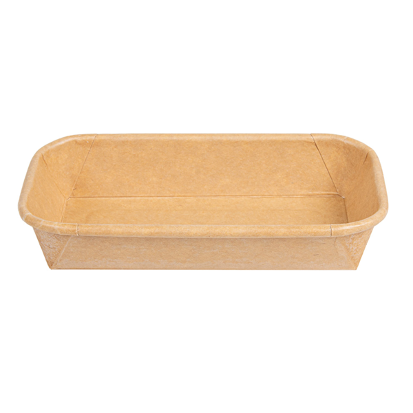 Garcia De Pou RECIPIENTES PARA "SUSHI" 20PE + 280 +16PE G/M2 14x8x2 4 CM NATURAL KRAFT (800 UNID.)