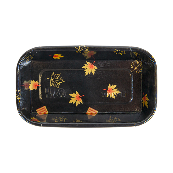 Garcia De Pou RECIPIENTES PARA "SUSHI" 20PE + 280 +16PE G/M2 14x8x2 4 CM NEGRO KRAFT (800 UNID.)