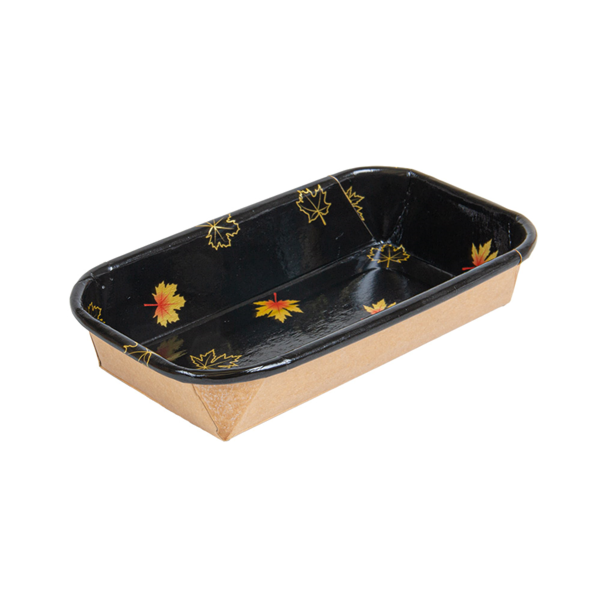 Garcia de pou RECIPIENTES PARA "SUSHI" 20PE + 280 +16PE G/M2 14x8x2 4 CM NEGRO KRAFT (800 UNID.)